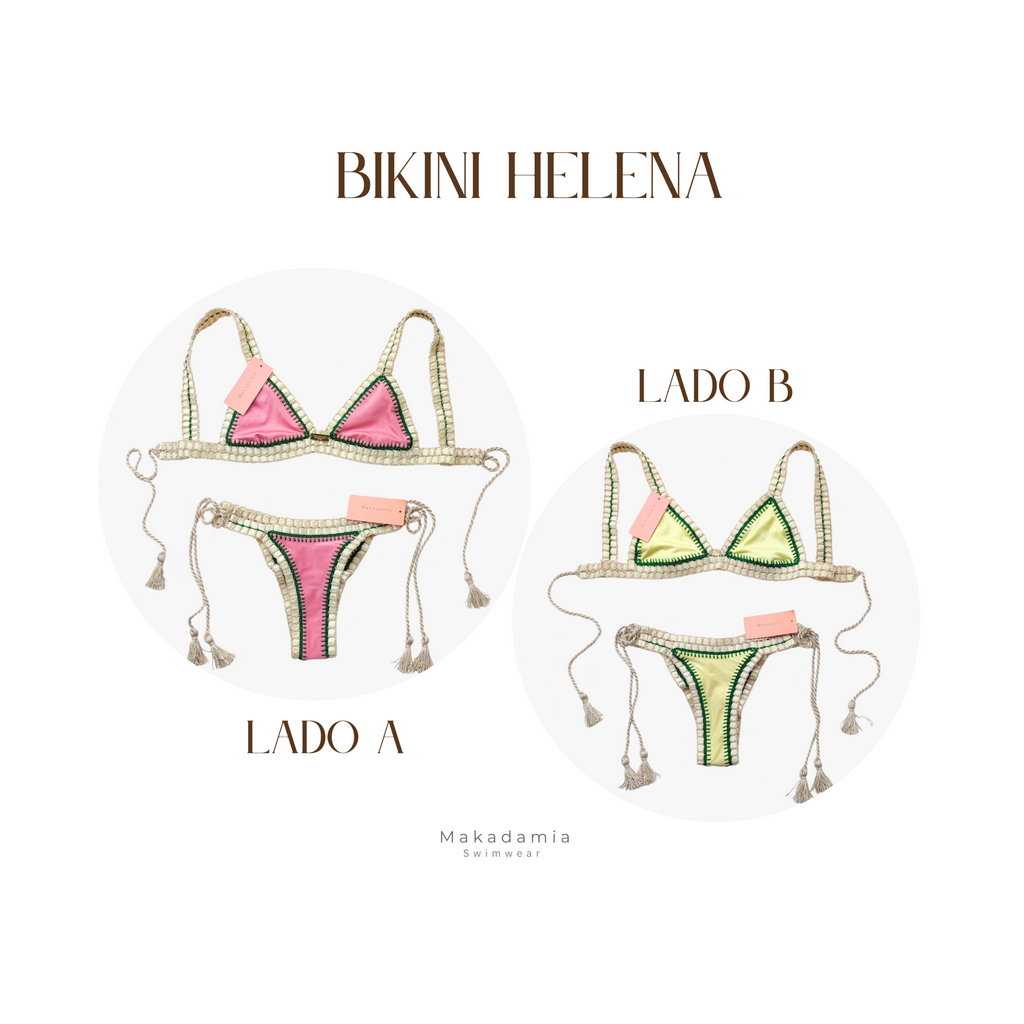 BIKINI HELENA ROSA/AMARILLO