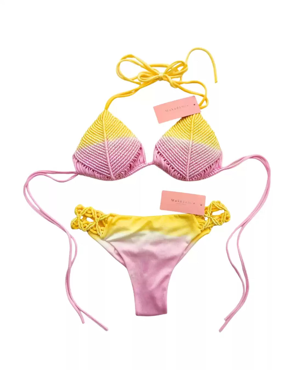 Bikini degradado Amarillo / Rosa