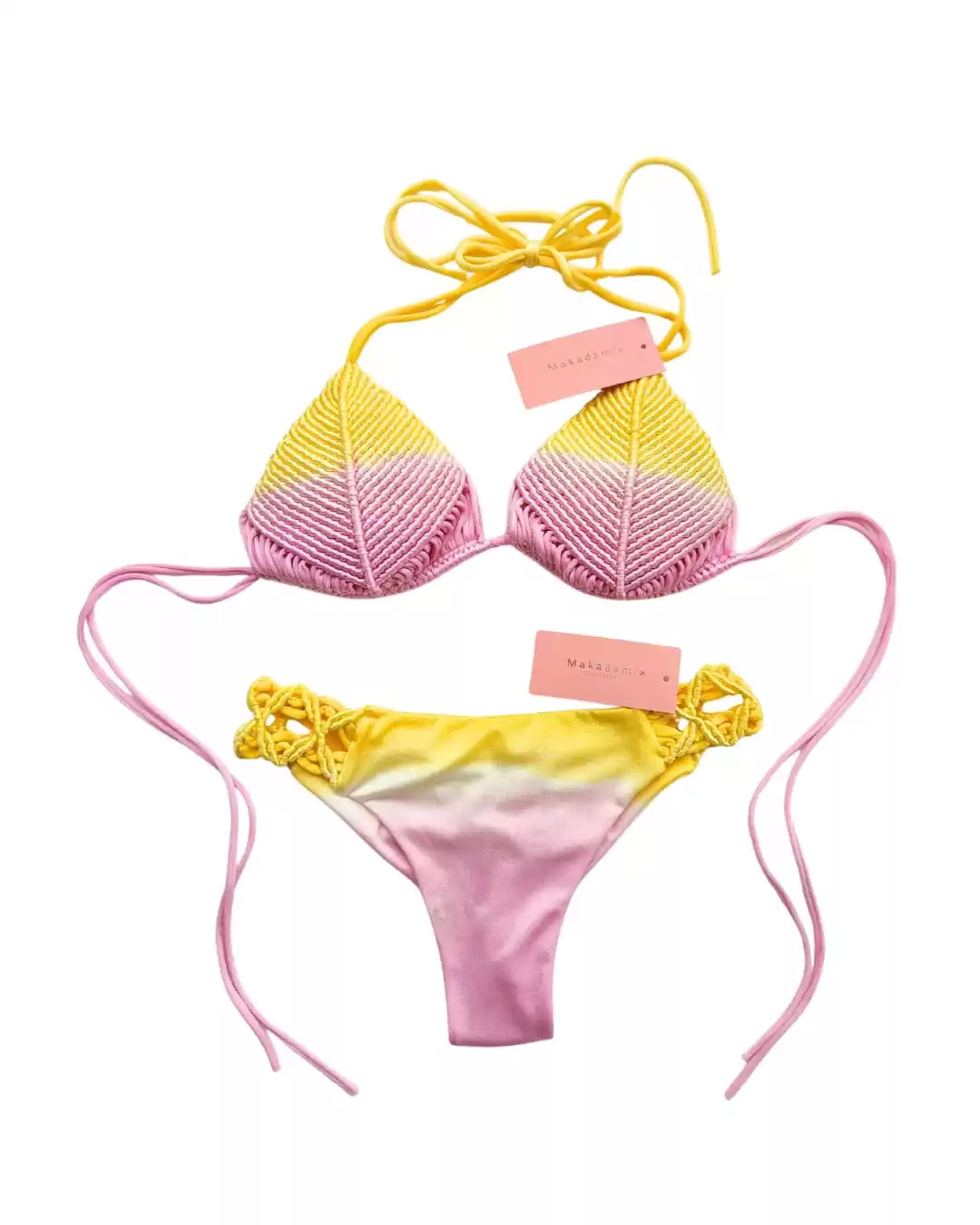 Bikini degradado Amarillo / Rosa