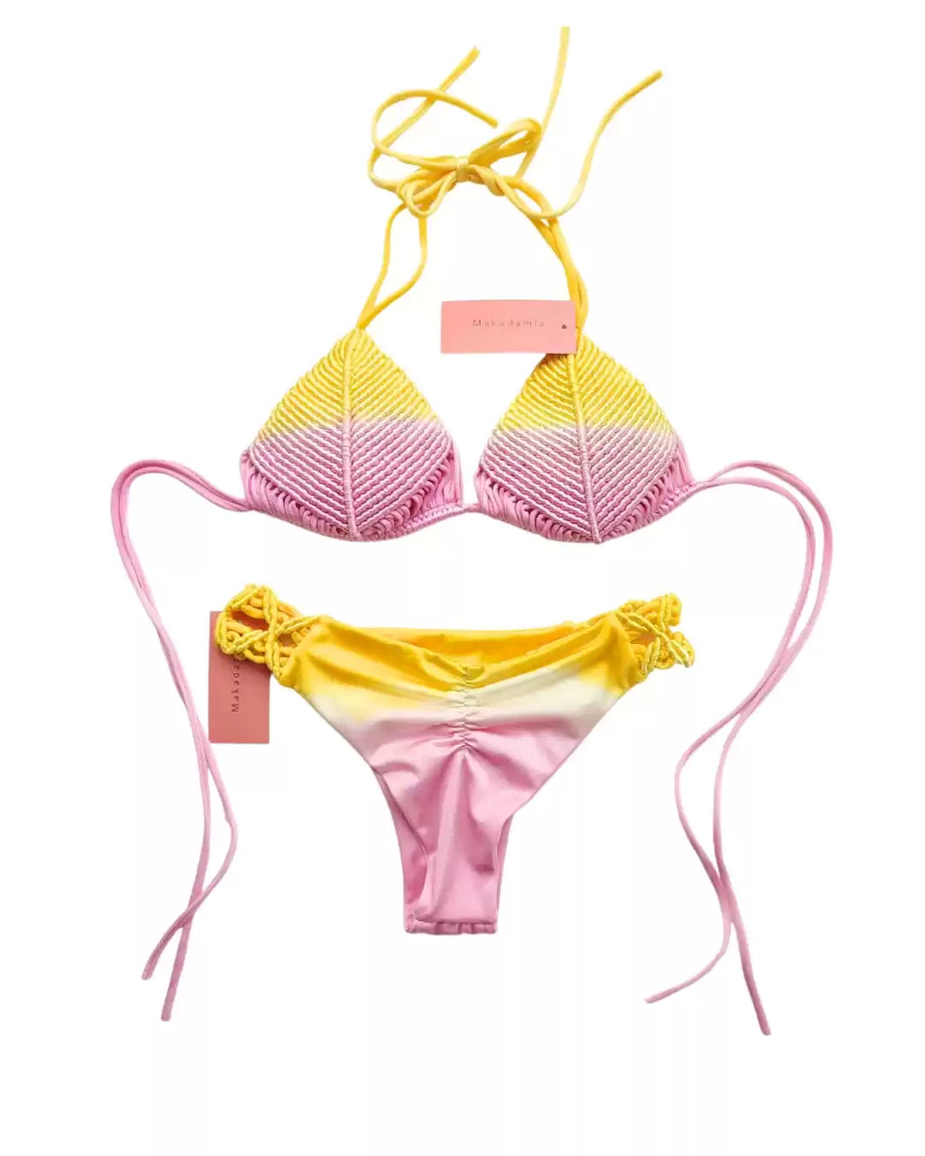 Bikini degradado Amarillo / Rosa