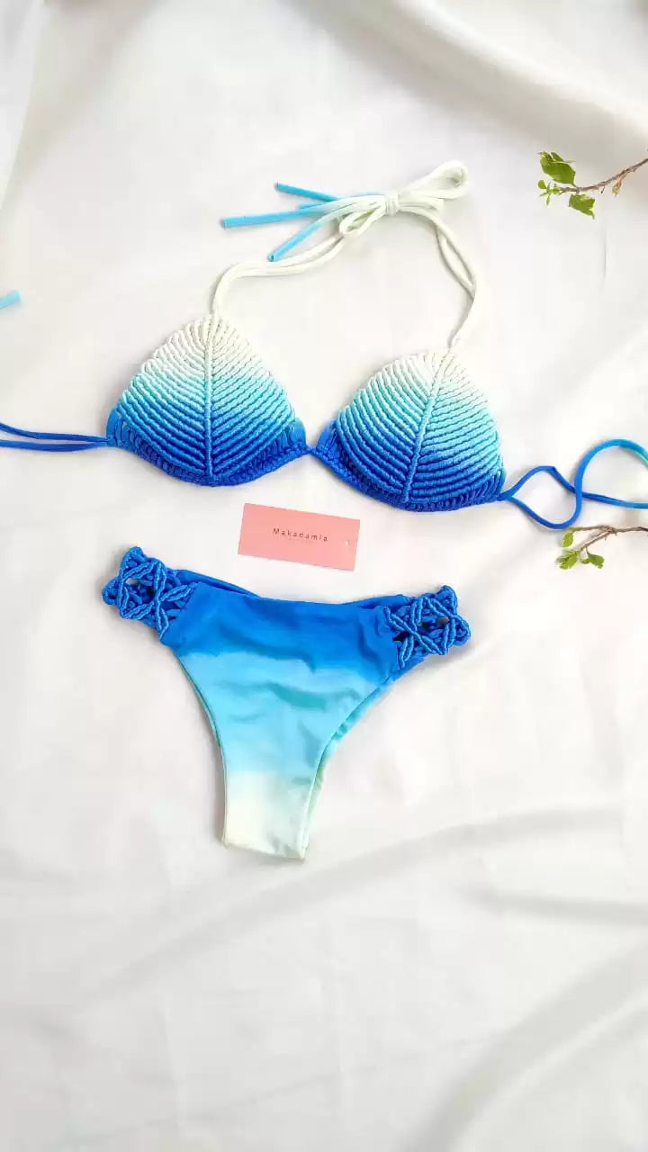 Bikini degradado Azul