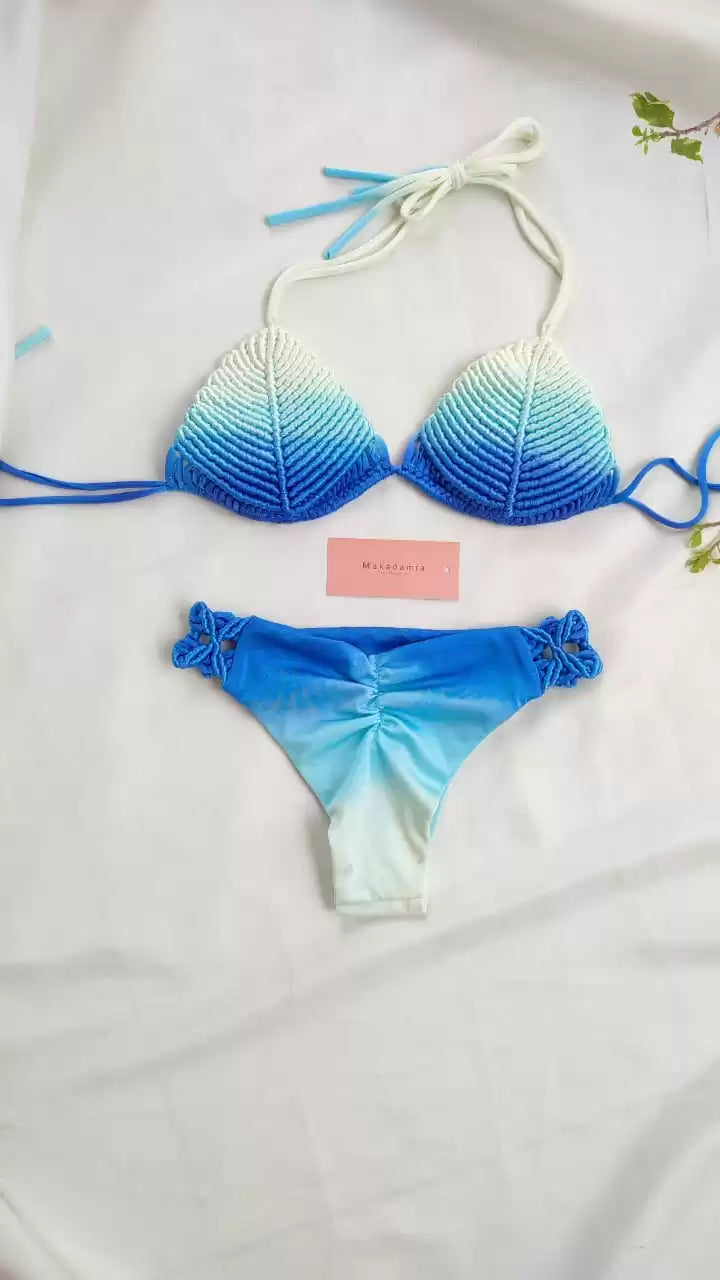 Bikini degradado Azul
