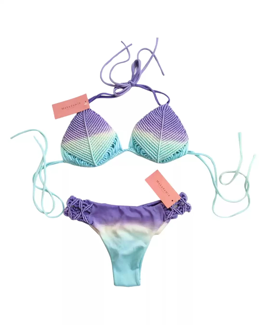 Bikini degradado Lila / Turquesa