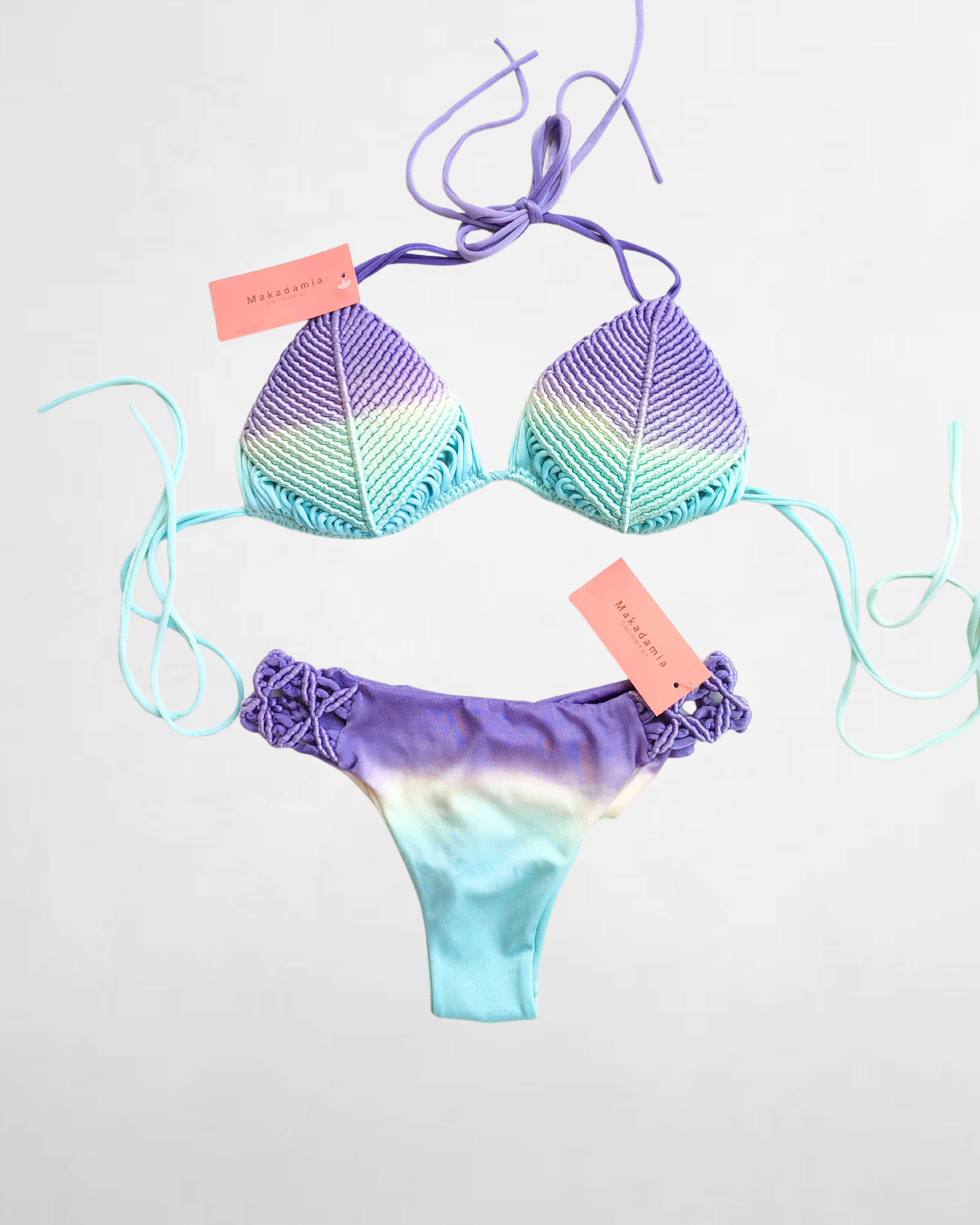 Bikini degradado Lila / Turquesa