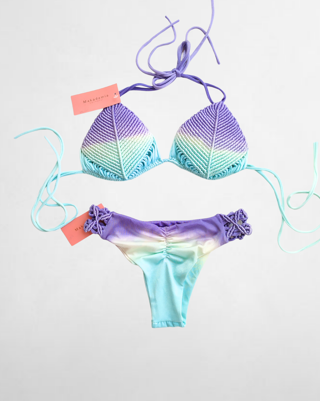 Bikini degradado Lila / Turquesa