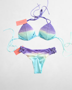 Bikini degradado Lila / Turquesa