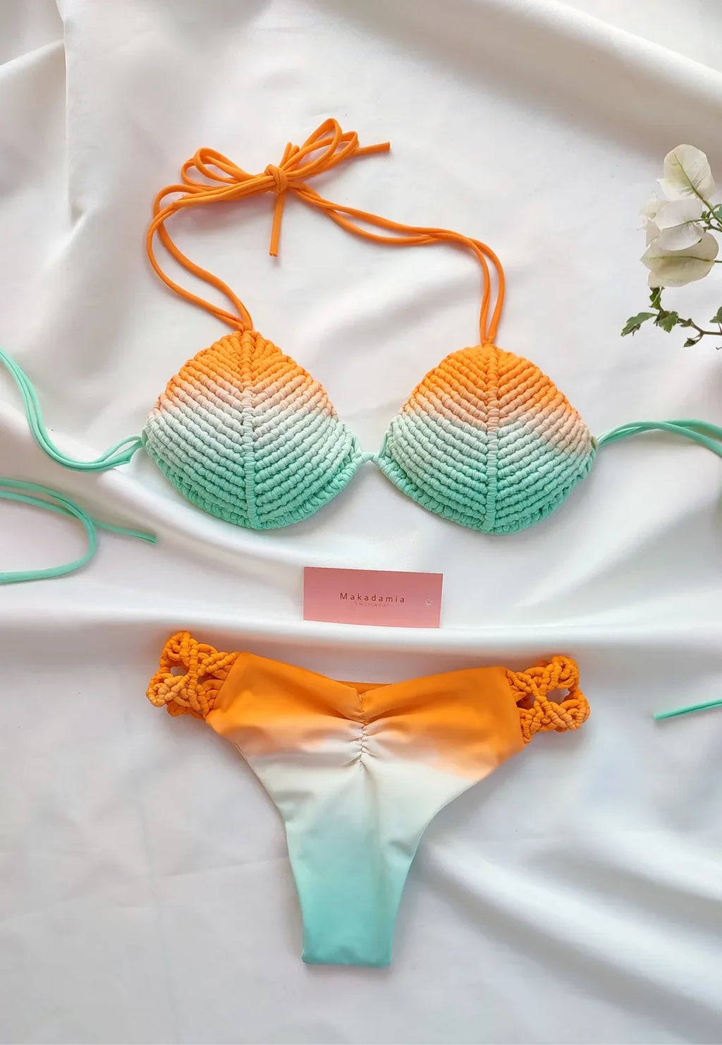 Bikini degradado Naranja/ Verdementa