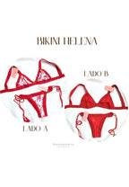 Bikini helena Rojo Langostino