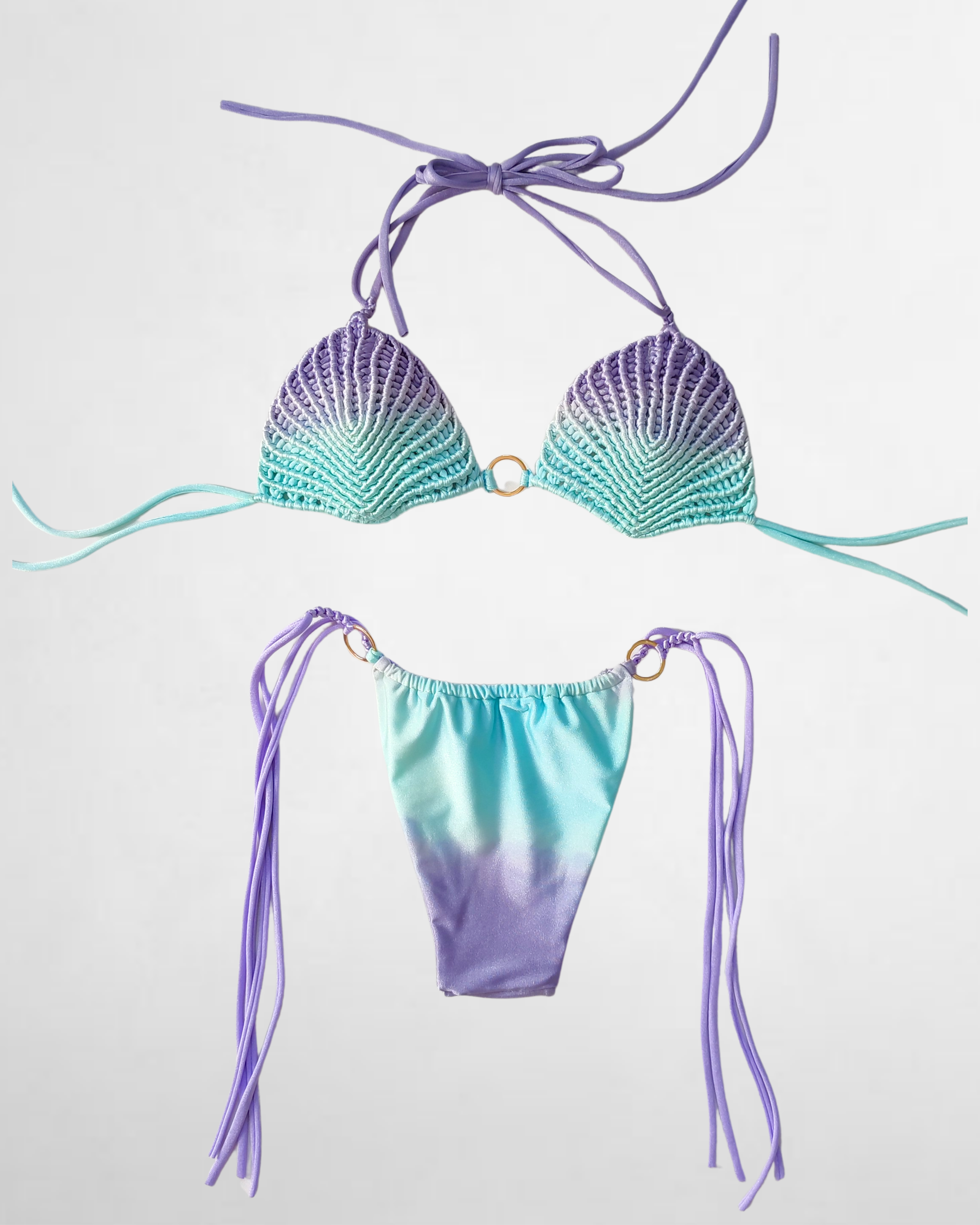Bikini ostras lila Turquesa