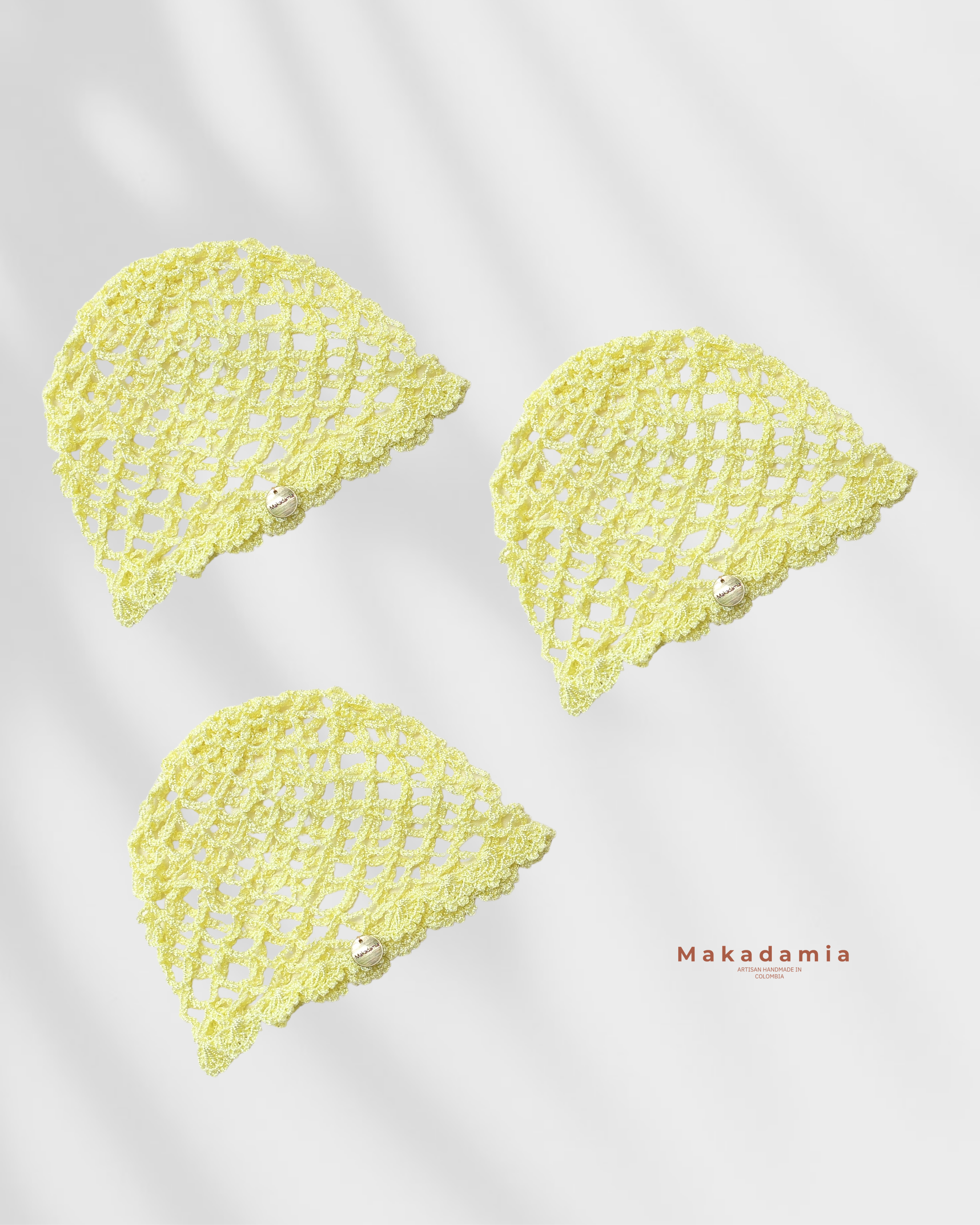 Crochet hat amarillo