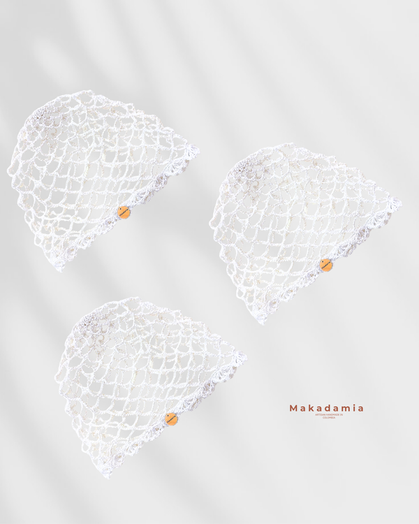 Crochet Hat - Blanco
