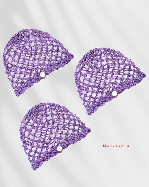 Crochet Hat - Lila