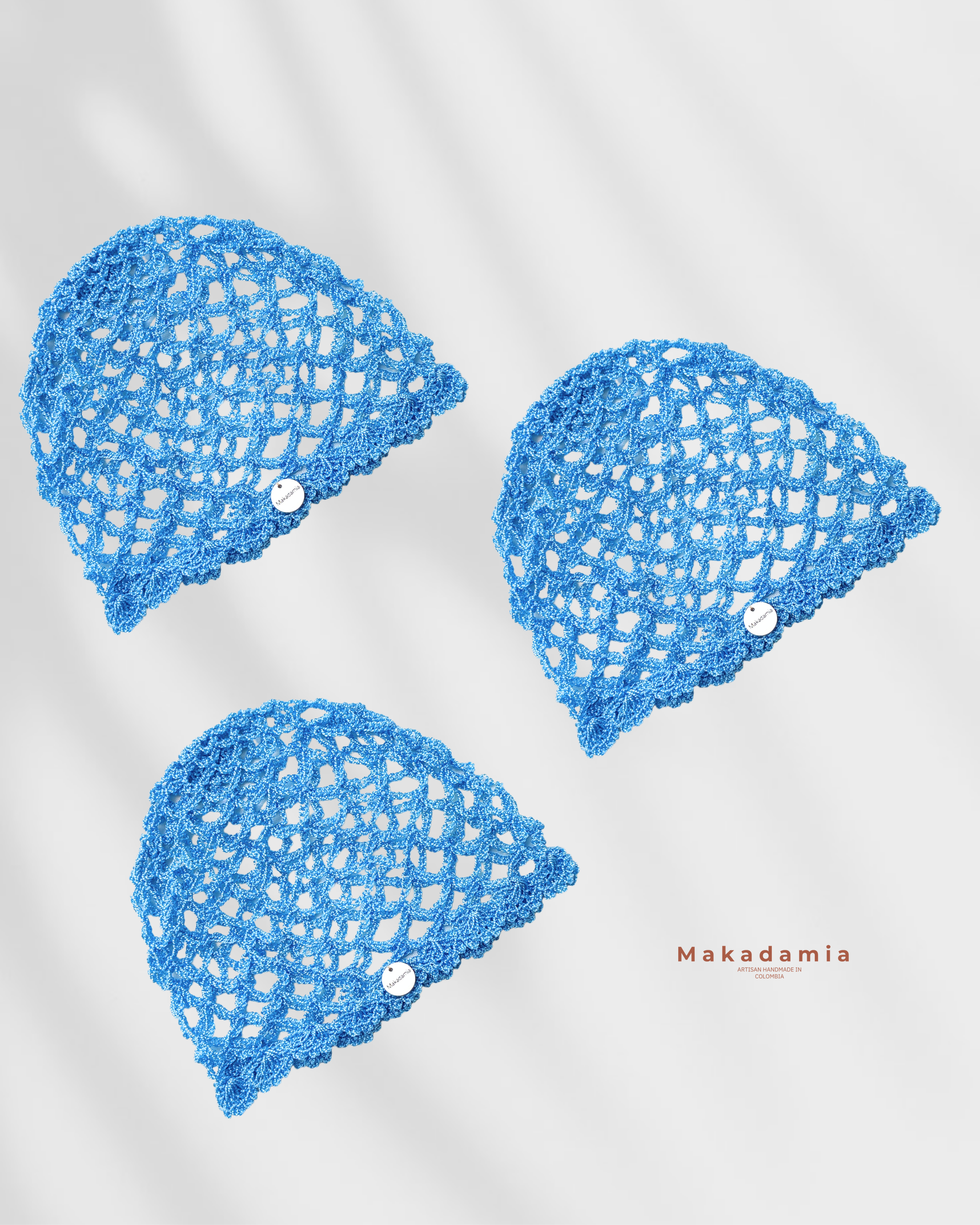 Crochet hat turquesa