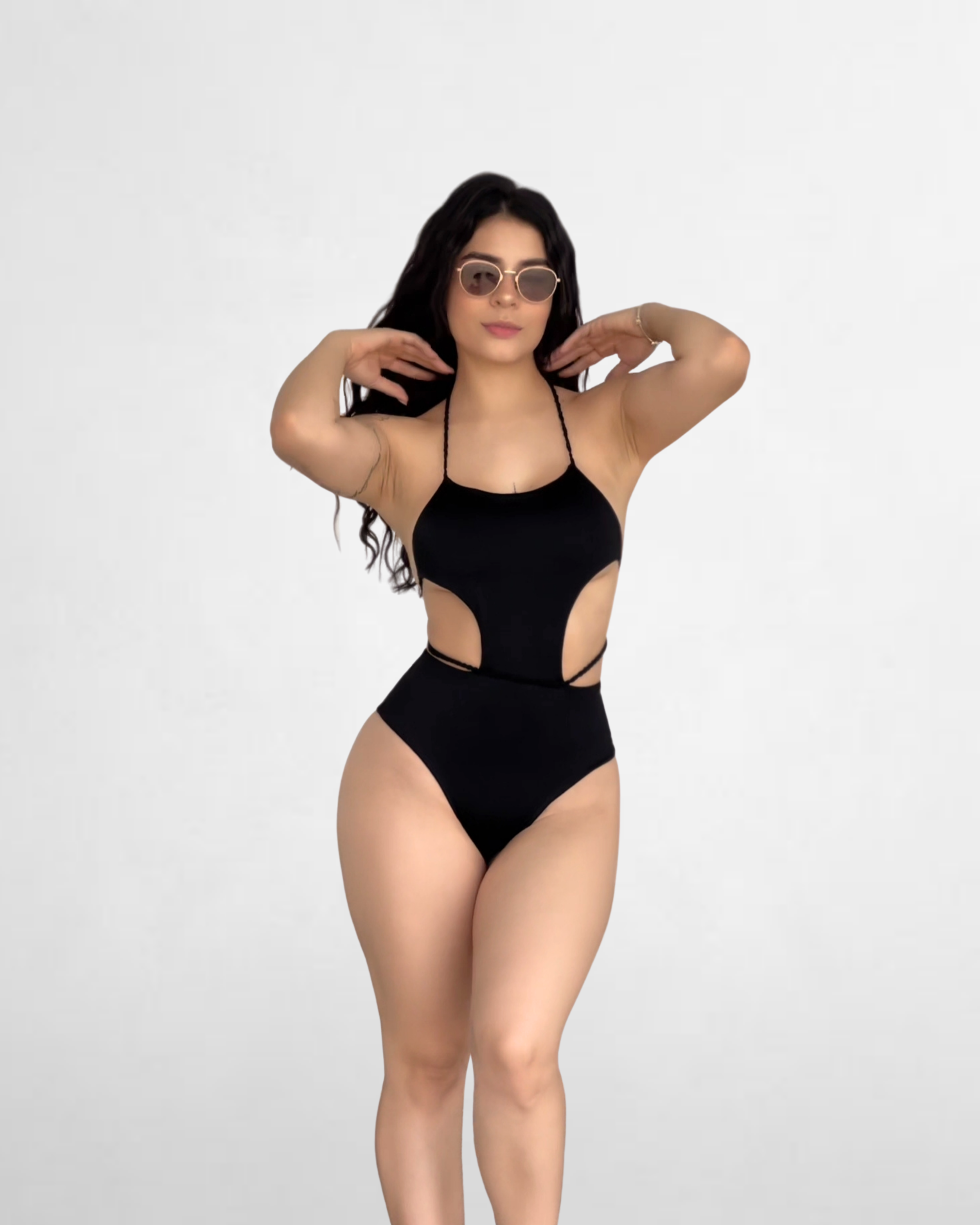 Enterizo avellana Negro