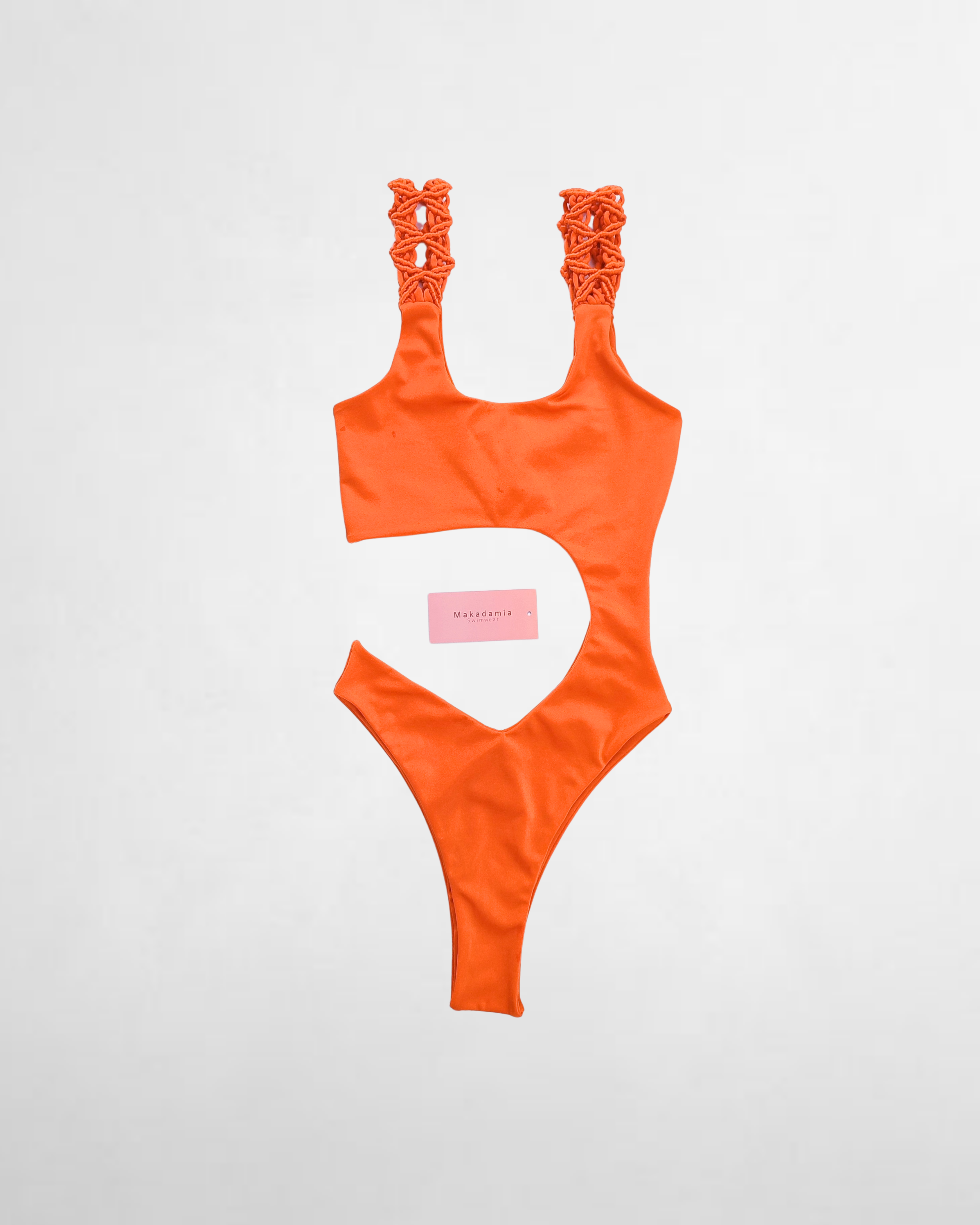 Enterizo castana Naranja