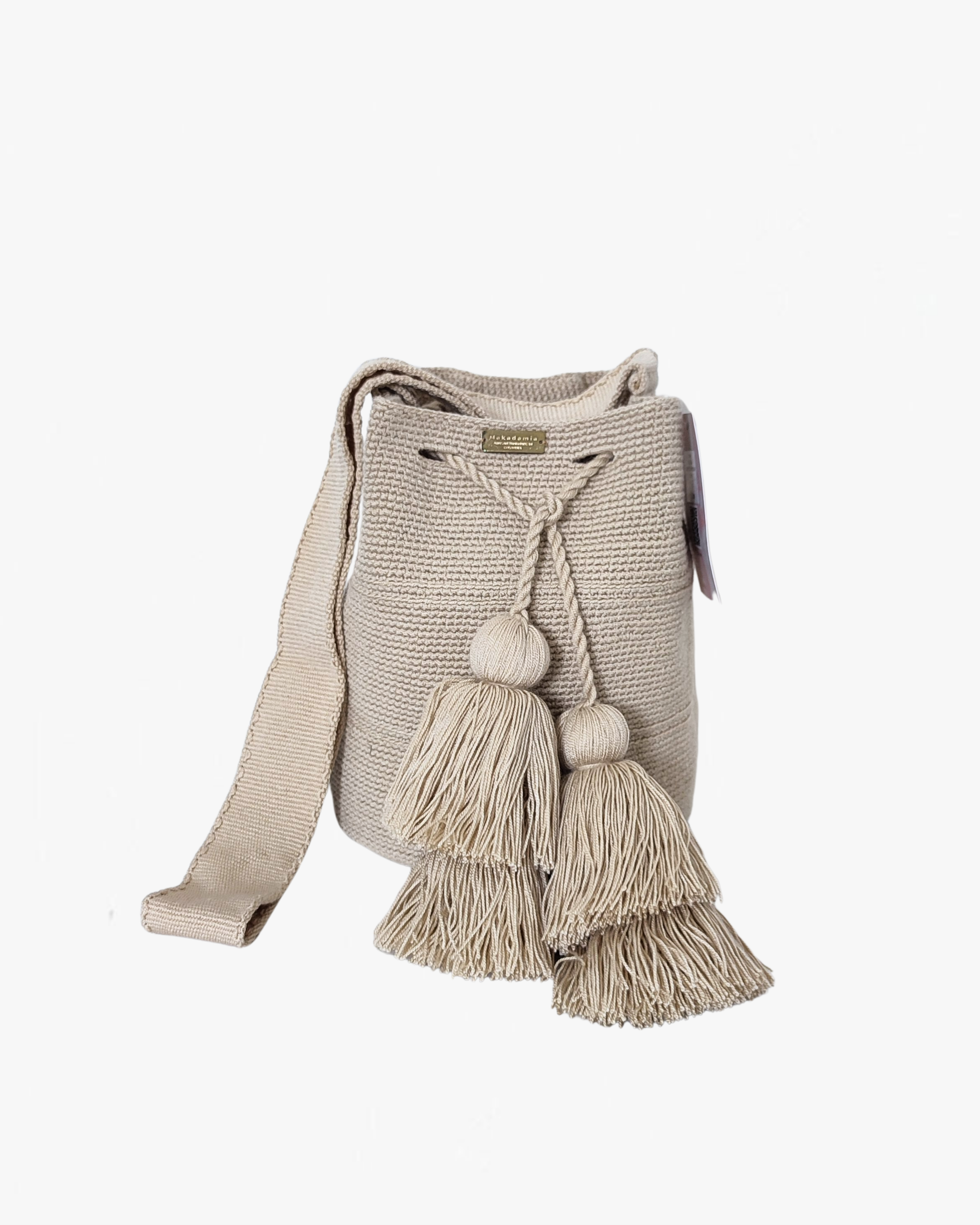MOCHILA UNICOLOR MEDIUM Beige