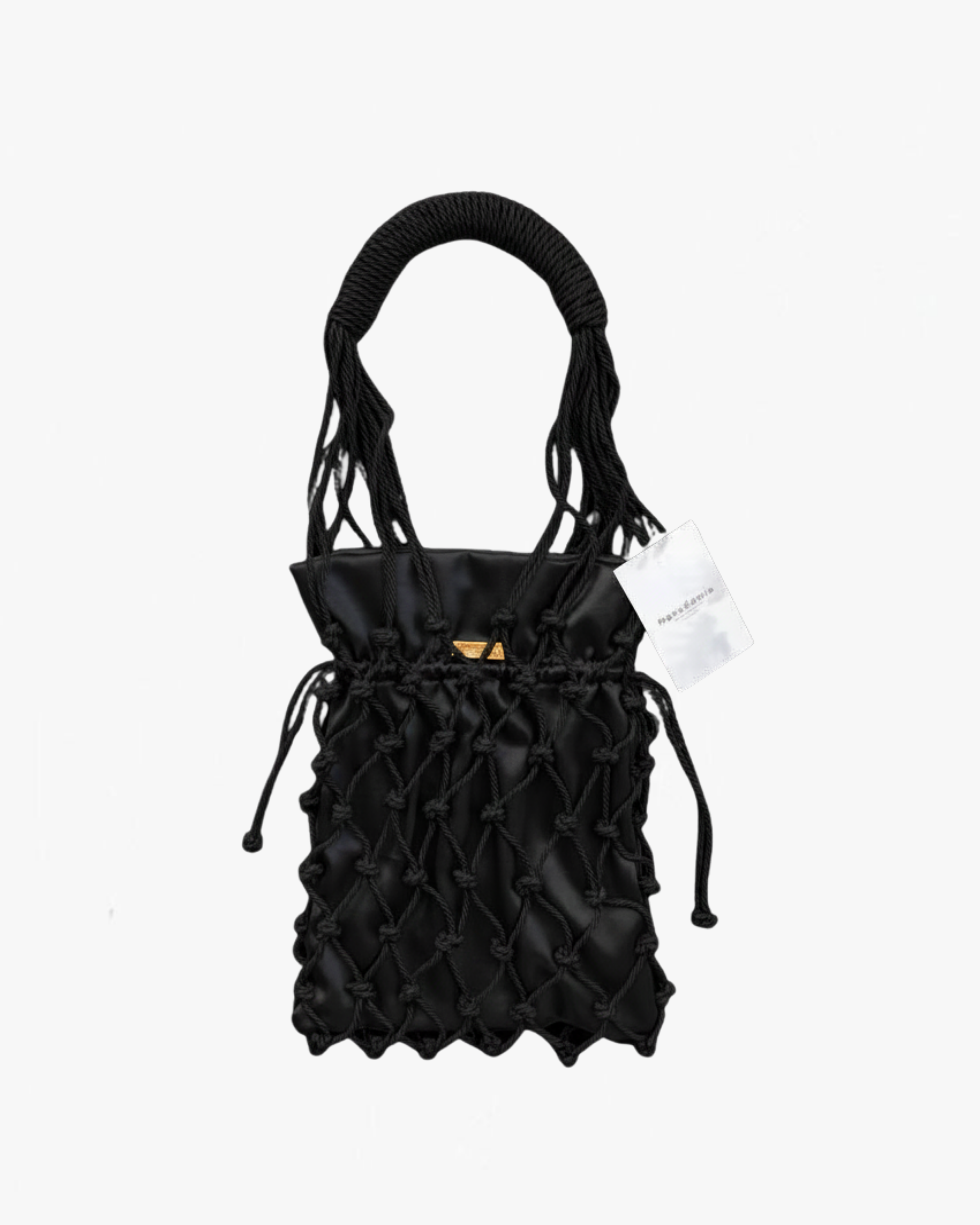 Tula macrame negro