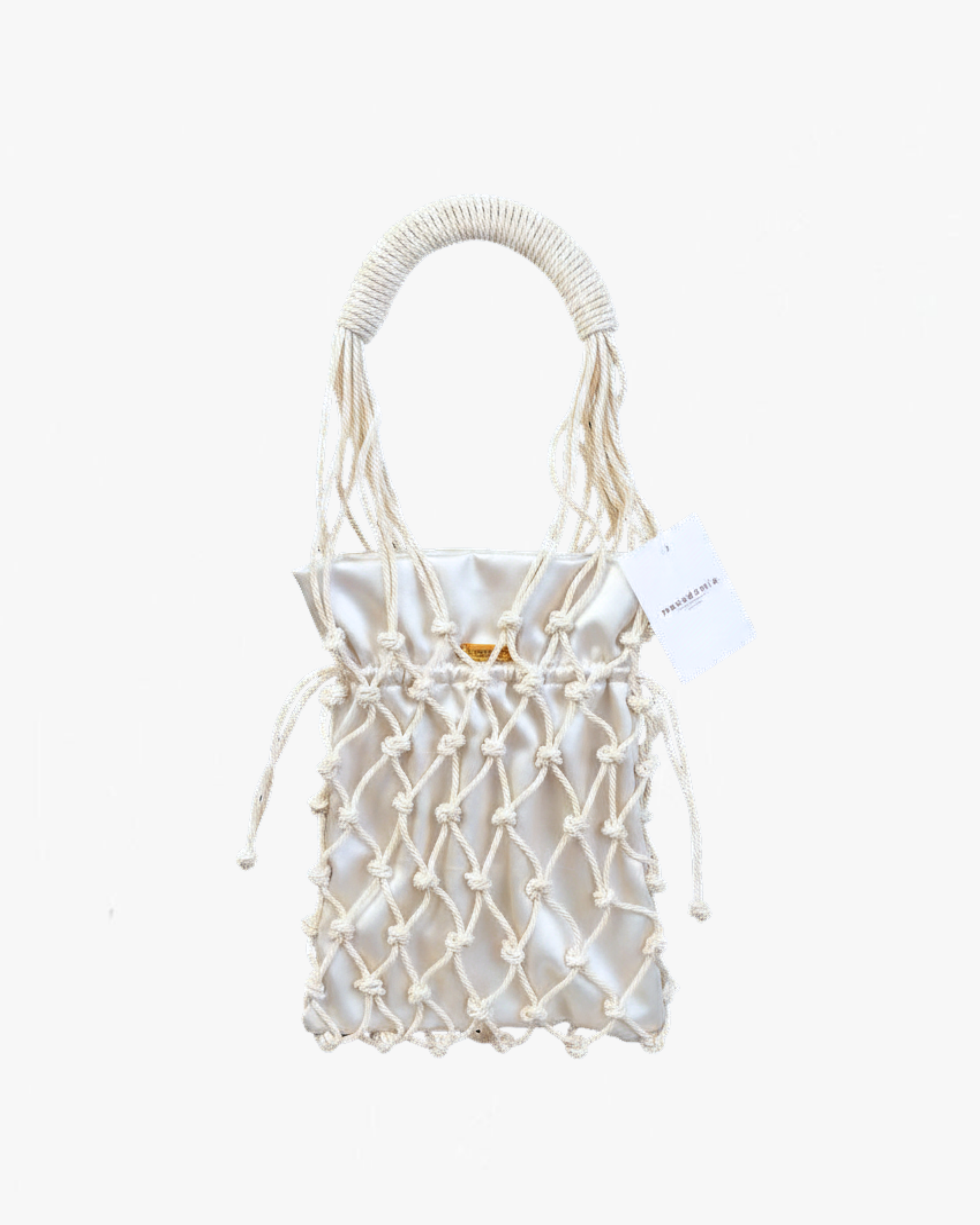 Tula macrame vainilla