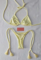 bikini almendras Amarillo