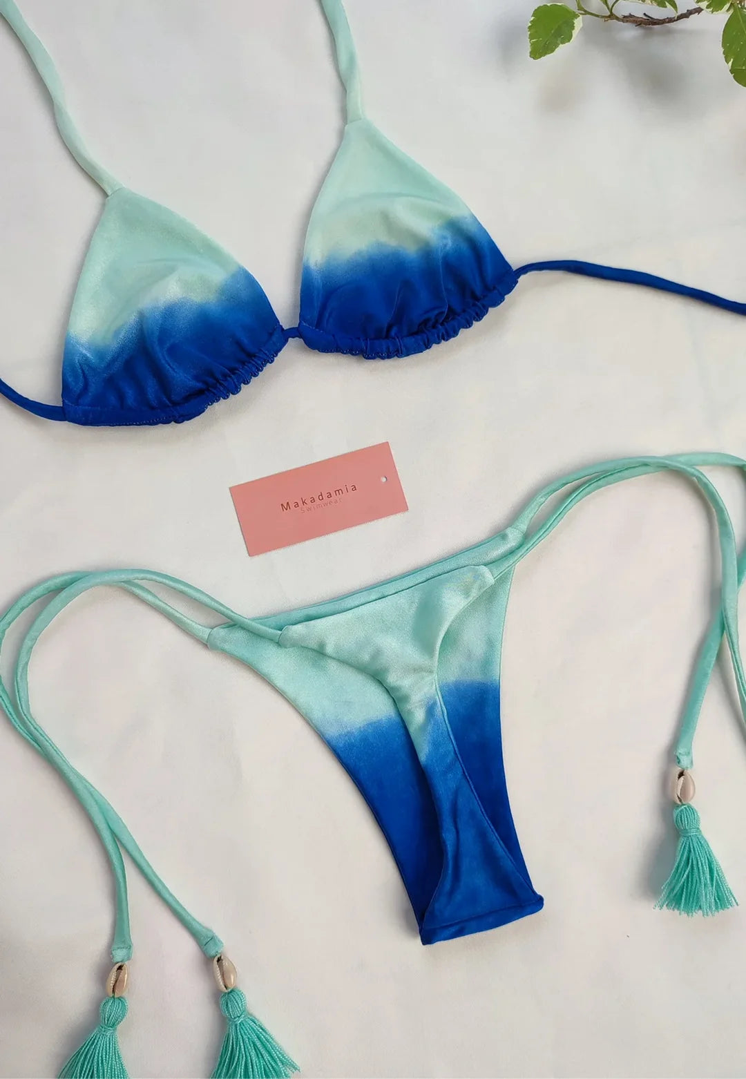 bikini almendras Verdementa / Azul