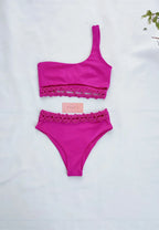 Bikini Castana Fucsia