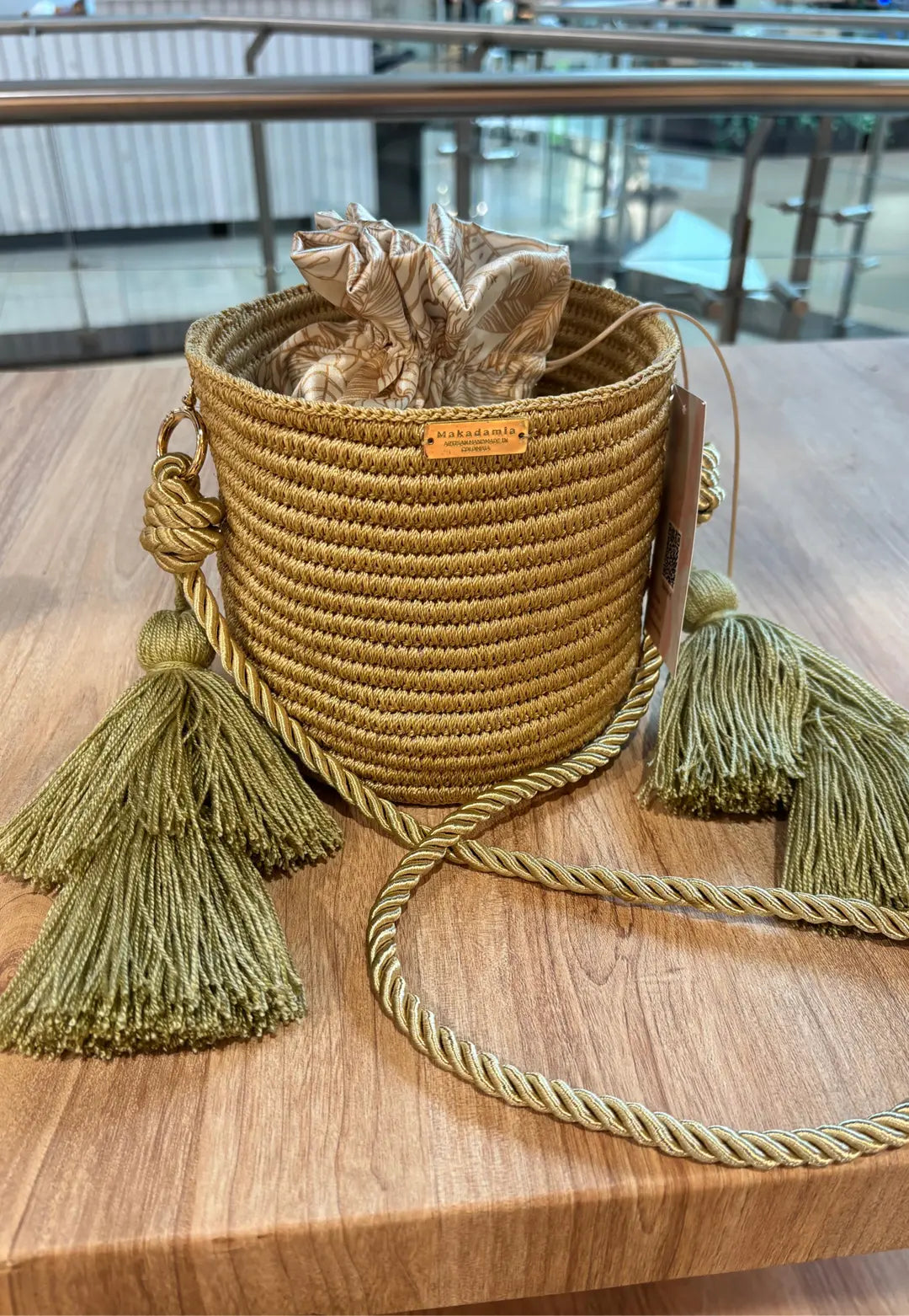 Bucket Bag Flower Dorado