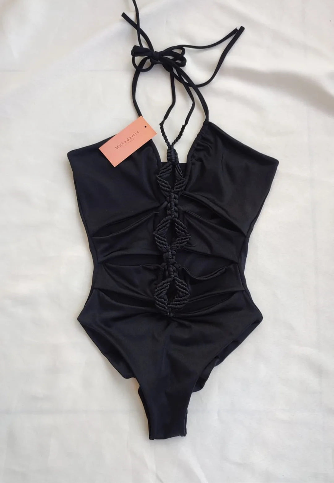 enterizo diamante Negro