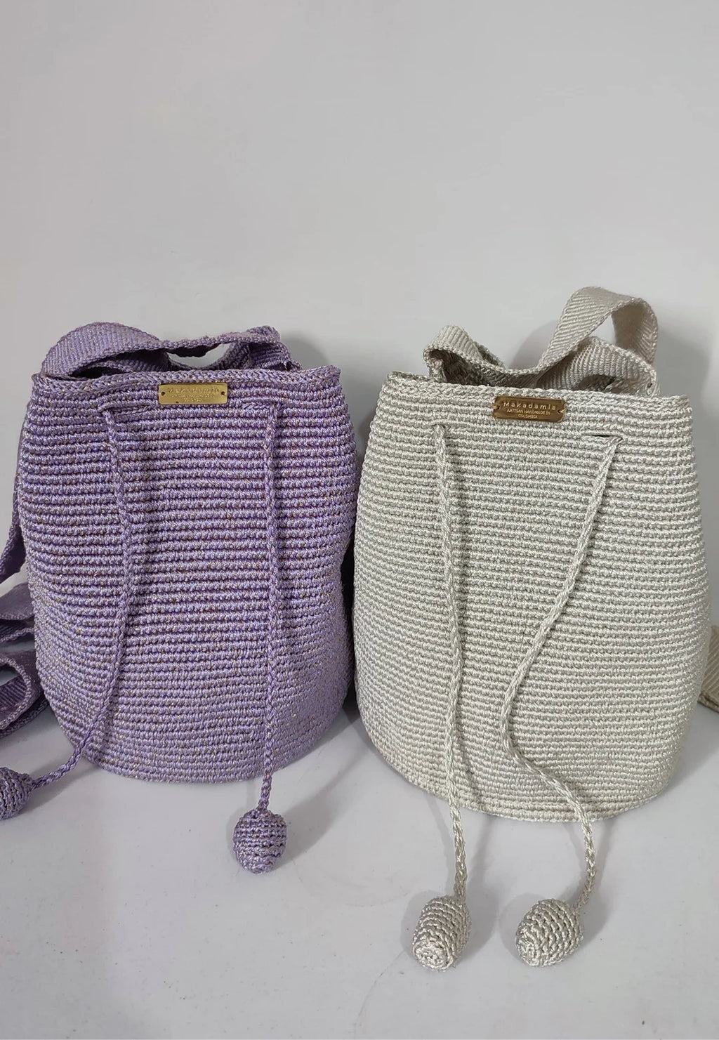 Mochila Luxury Lila Plateado