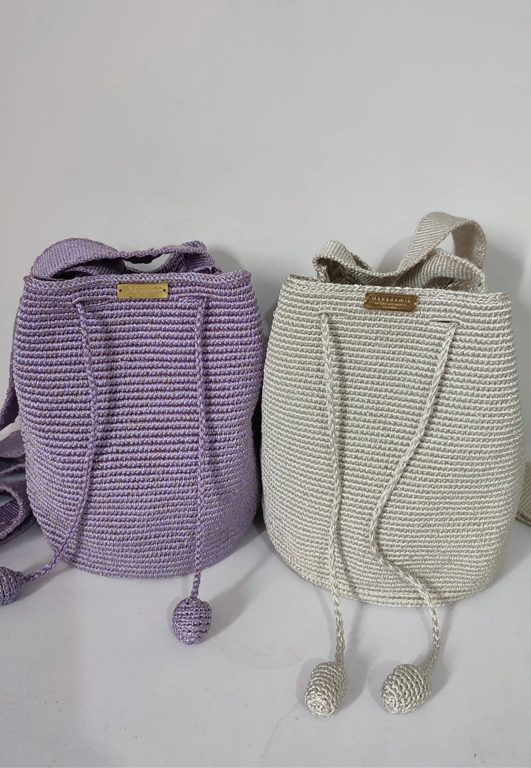 Mochila Luxury Lila Plateado