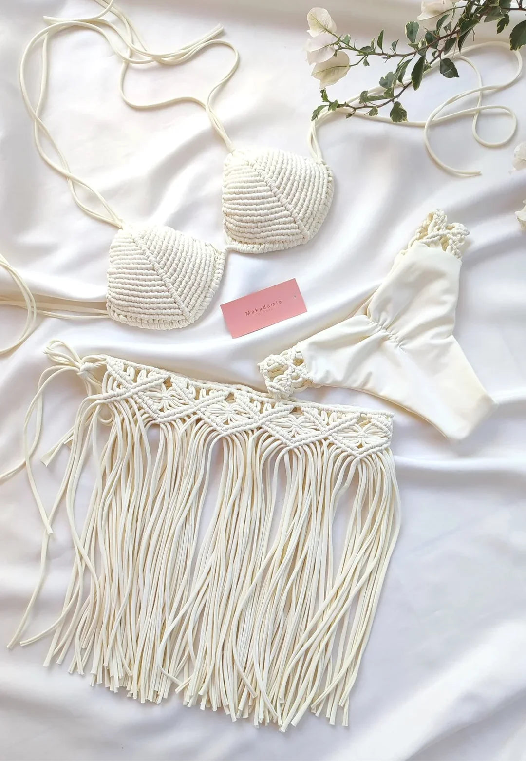 set full macrame Vainilla